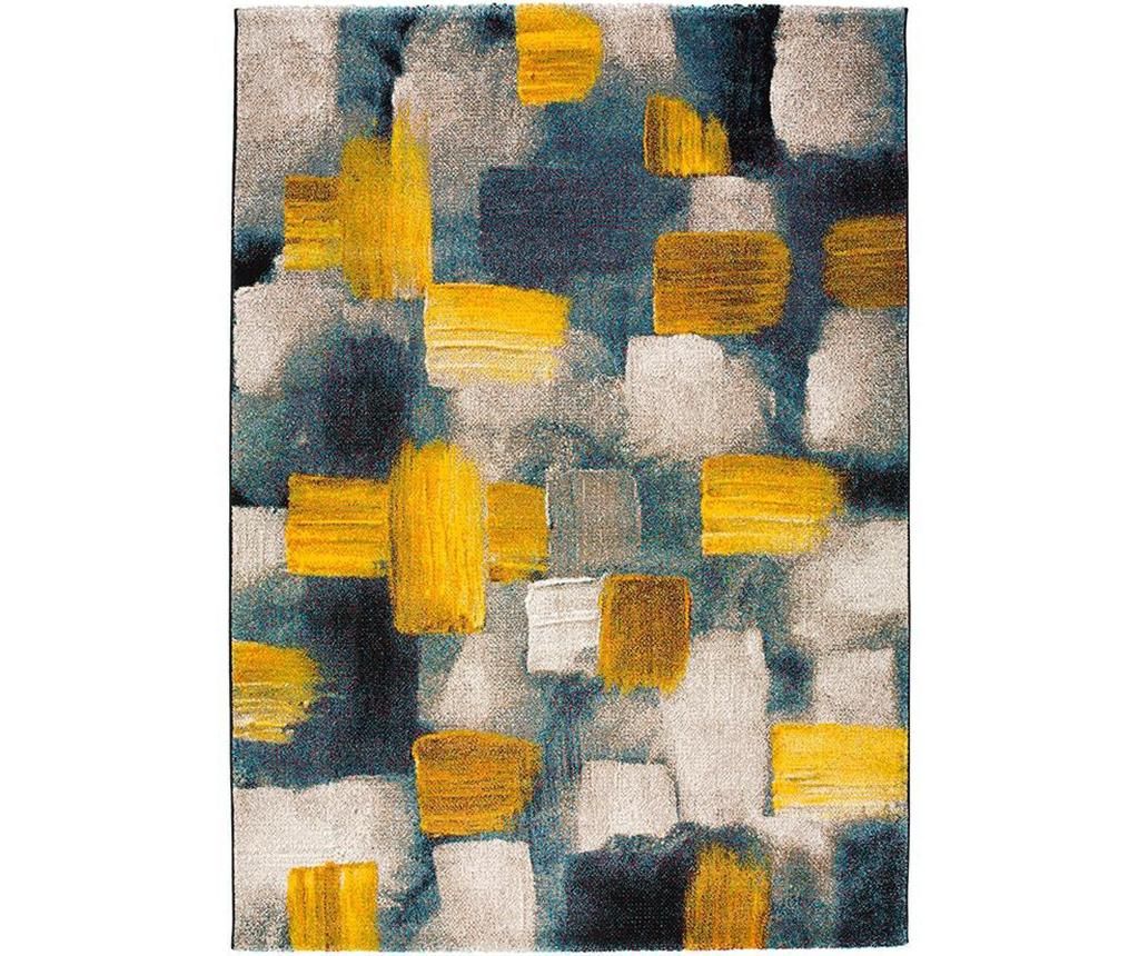 Covor Squares Yellow 120x170 cm - Universal XXI, Galben & Auriu de la Universal XXI
